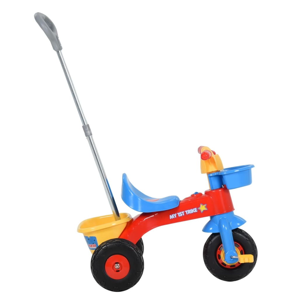 Tricycle for Kids with Parent Handle Multicolour