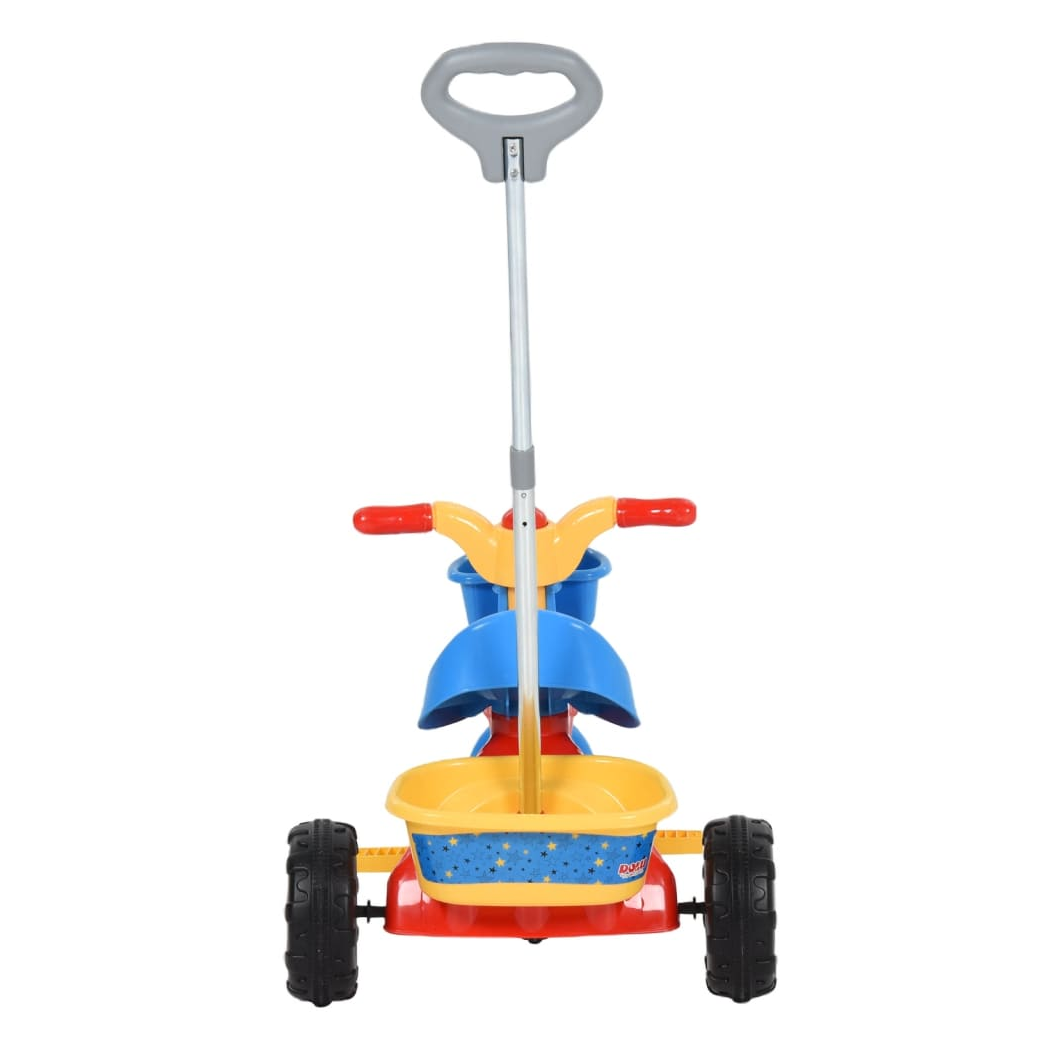 Tricycle for Kids with Parent Handle Multicolour