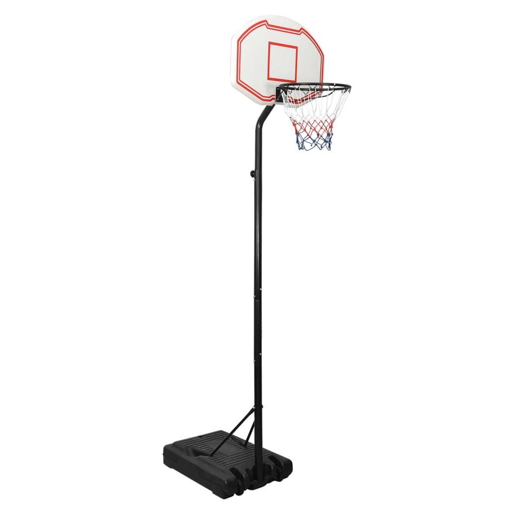 Basketball Stand White 282-352 cm Polyethene