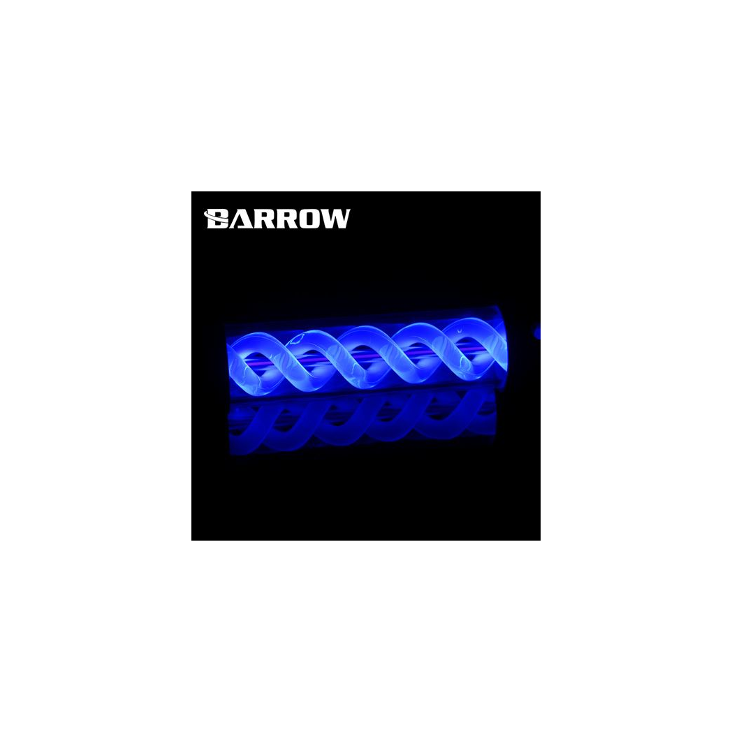 Barrow T-Virus Acrylic Blue Helix Reservoir 255mm - Black