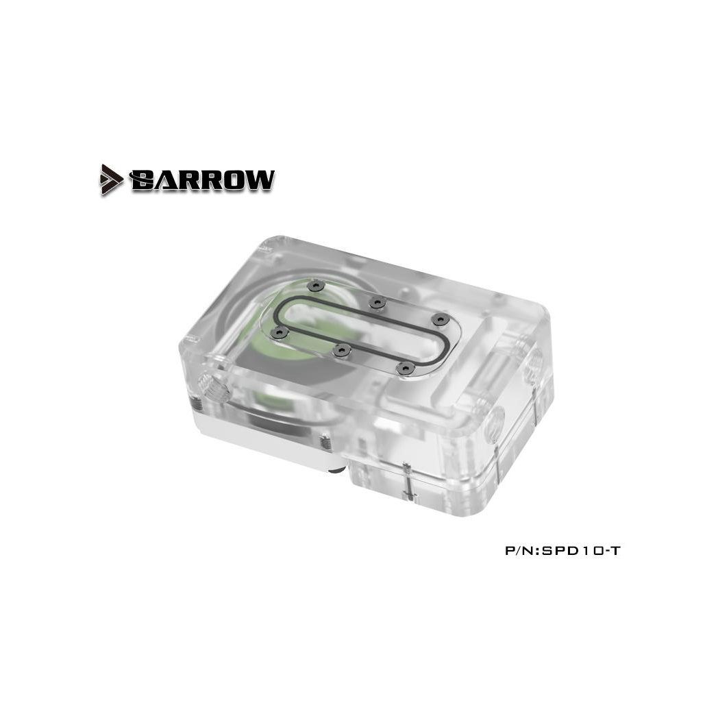 Barrow SPD10-T DC12V 10W PWM Mini Pump Reservoir - White
