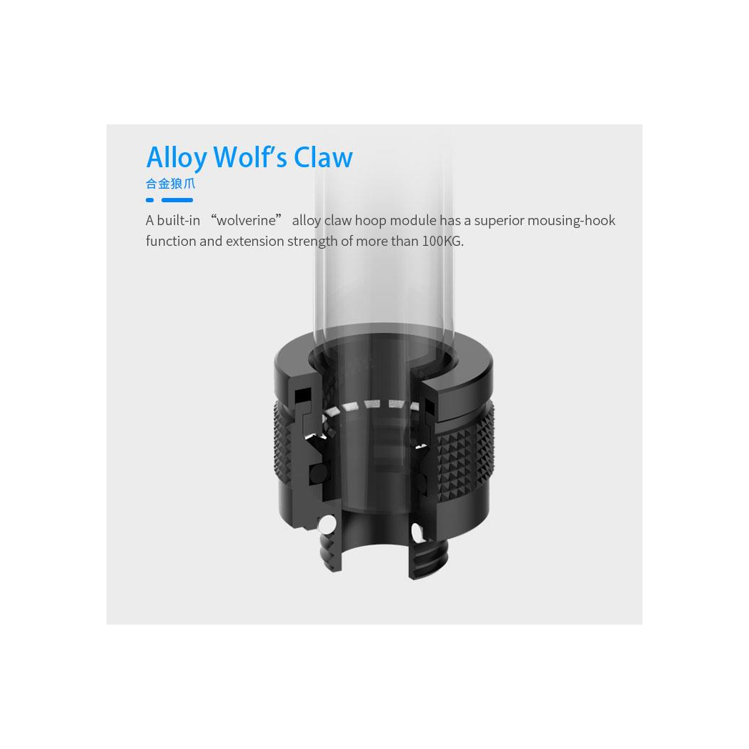 BarrowCH G1/4 - 16mm OD Wolverine Super Anti Off Hard Tube Push Fitting - Black