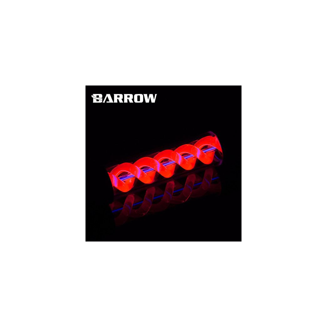 Barrow T-Virus Acrylic Red Helix Reservoir 205mm - Black