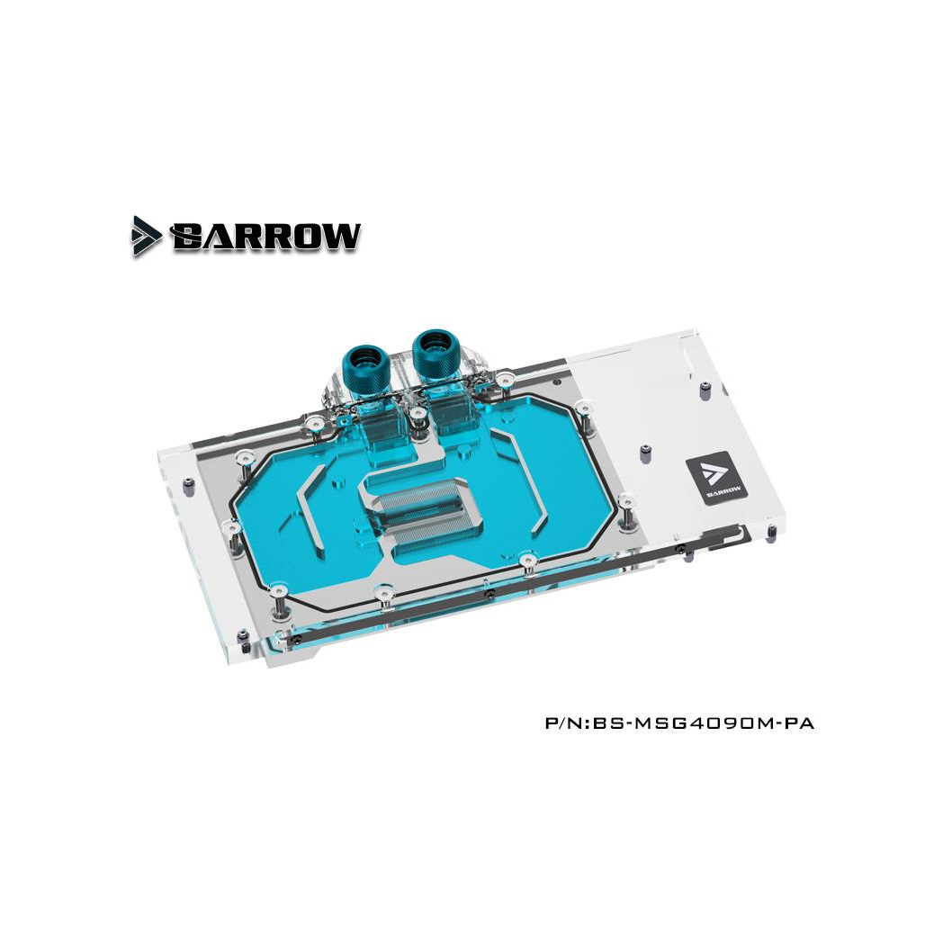 Barrow MSI RTX4090 TRIO , LRC 2.0 RGB Graphics Card Waterblock + Backplate