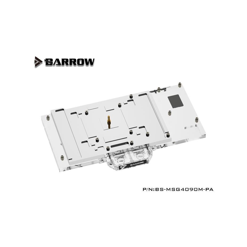 Barrow MSI RTX4090 TRIO , LRC 2.0 RGB Graphics Card Waterblock + Backplate