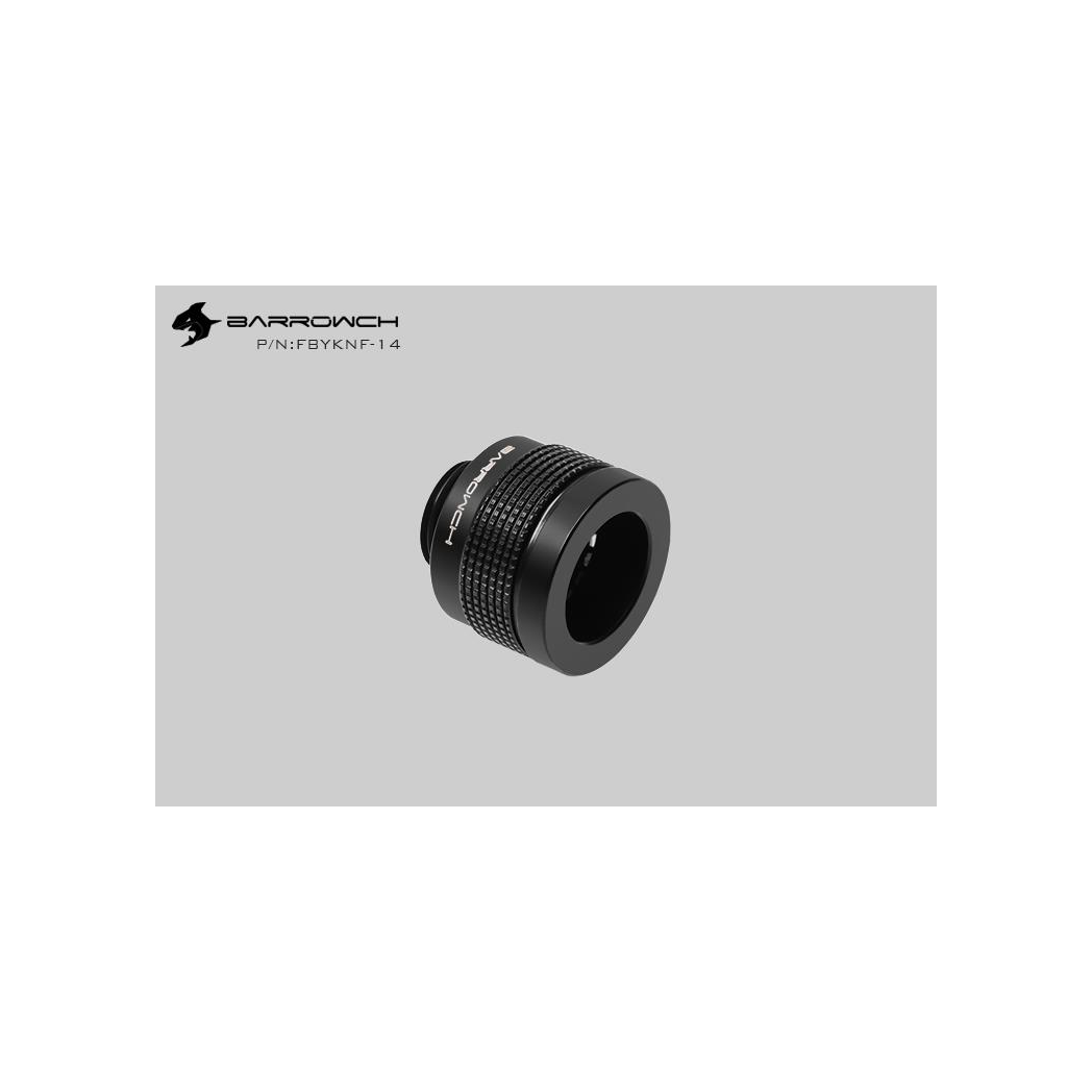 BarrowCH G1/4 - 14mm OD Wolverine Anti Off Hard Tube Push Fitting - White