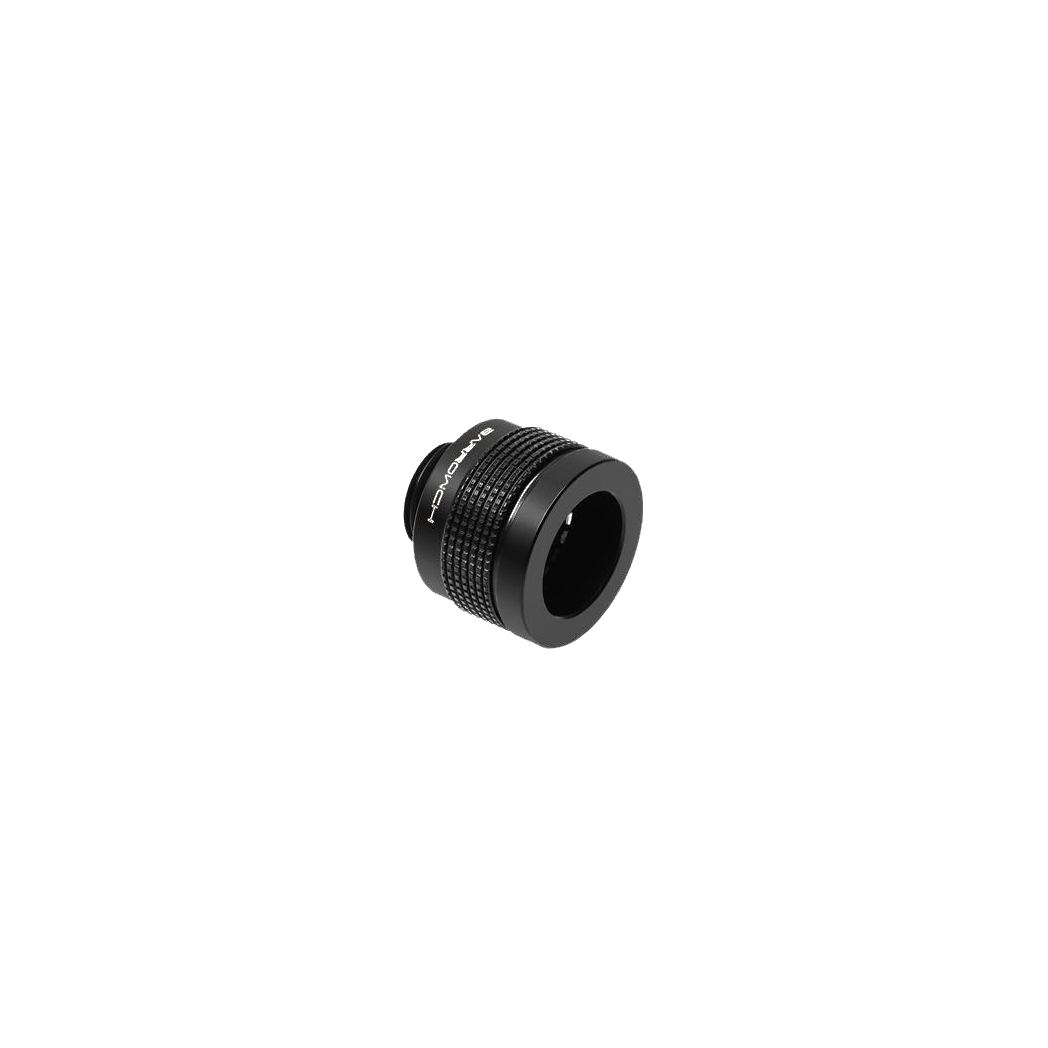 BarrowCH G1/4 - 14mm OD Wolverine Super Anti Off Hard Tube Push Fitting - Black