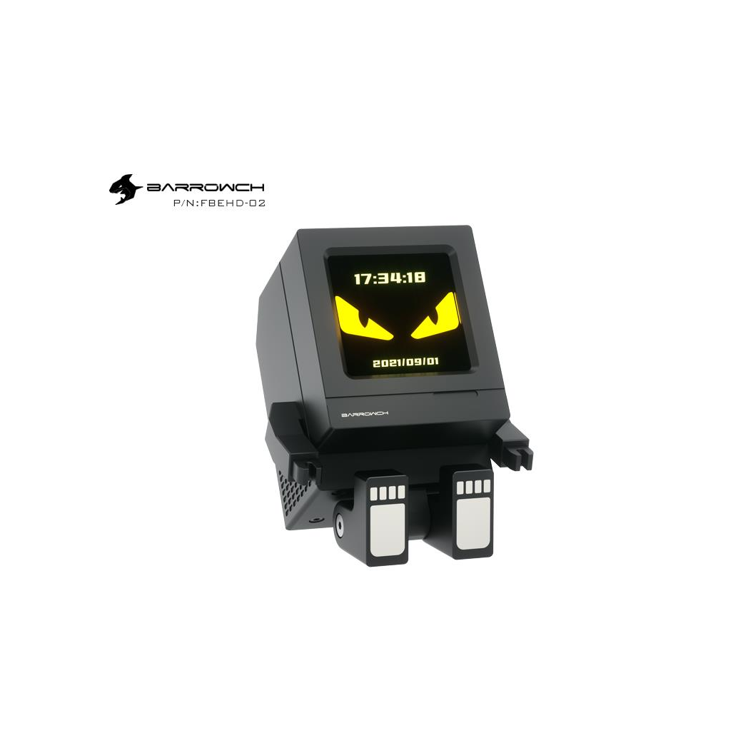 BarrowCH Limited Edition Cyclops, Mini 75mm HDMI LCD External Display - Black