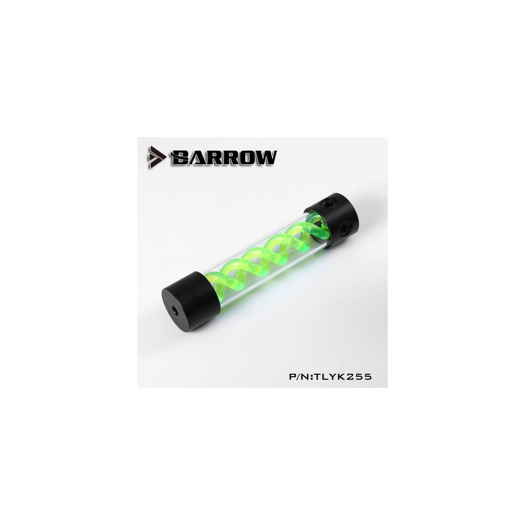 Barrow T-Virus Acrylic Green Helix Reservoir 255mm - Black