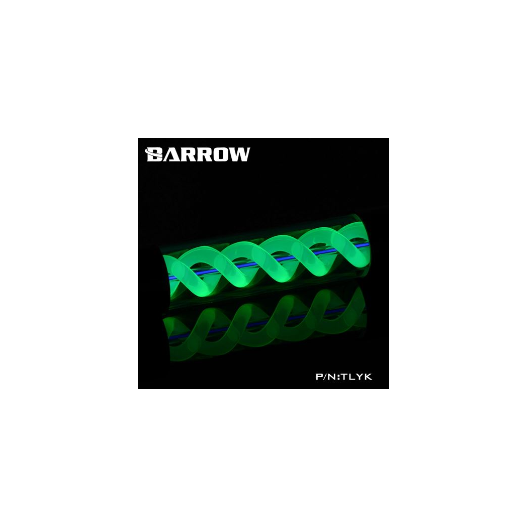 Barrow T-Virus Acrylic Green Helix Reservoir 255mm - Black