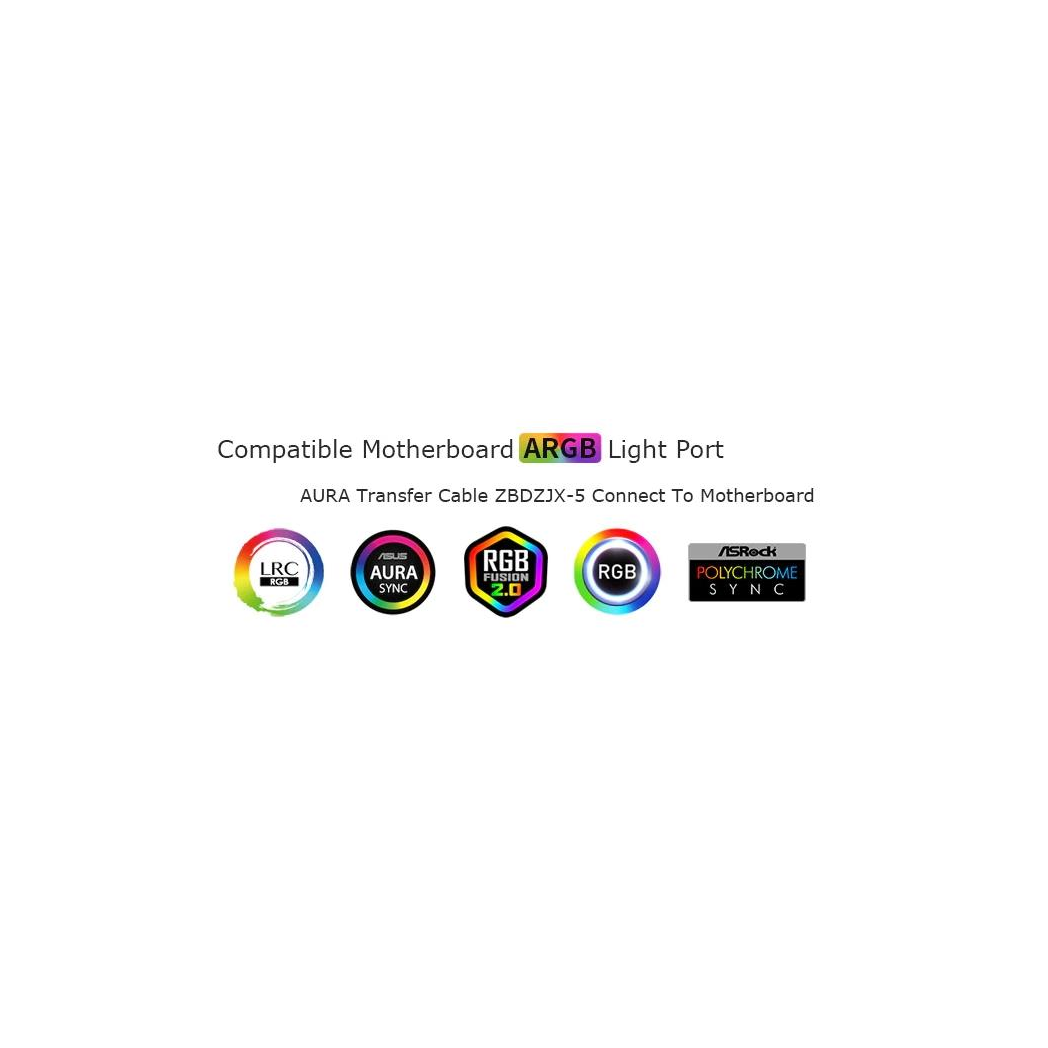 BarrowCH HDMI Reservoir with LCD Display and LRC 2.0 RGB Lighting - Black