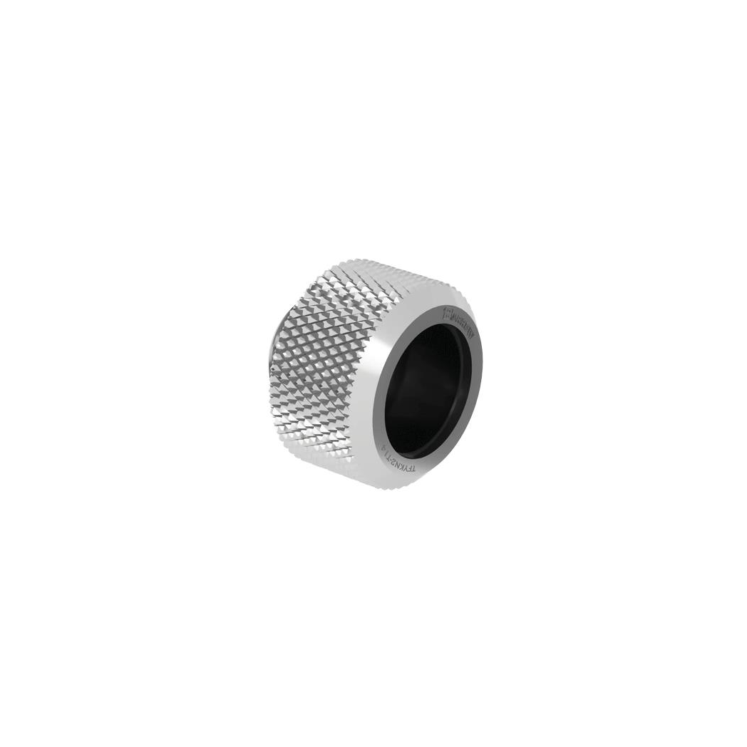 Barrow G1/4 - 14mm OD Anti Off Rubber Seal Hard Tube Fitting - Shiny Silver
