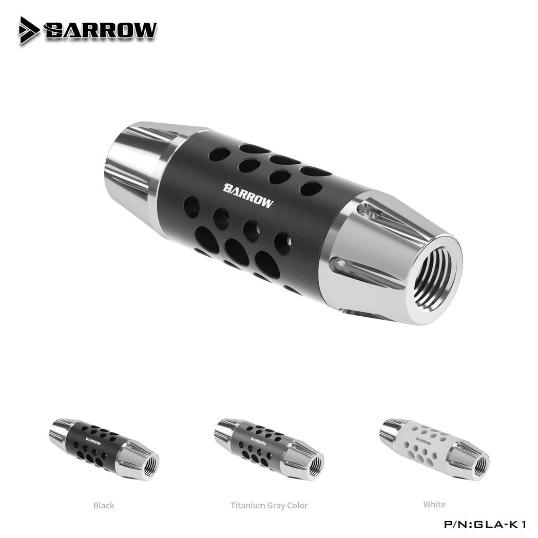 Barrow G1/4 Female Inline Kepler Series Filter - Titanium