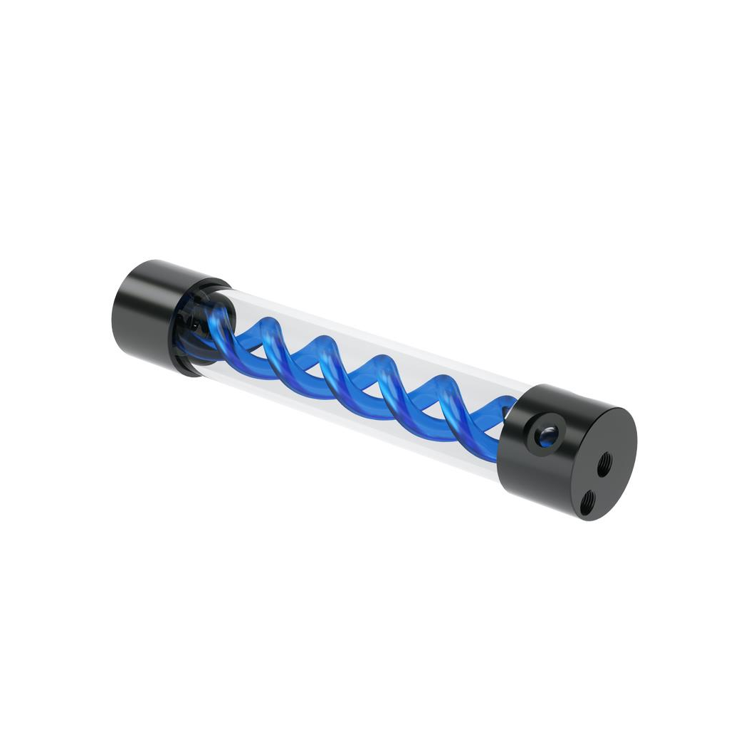 Barrow T-Virus Acrylic Blue Helix Reservoir 305mm - Black