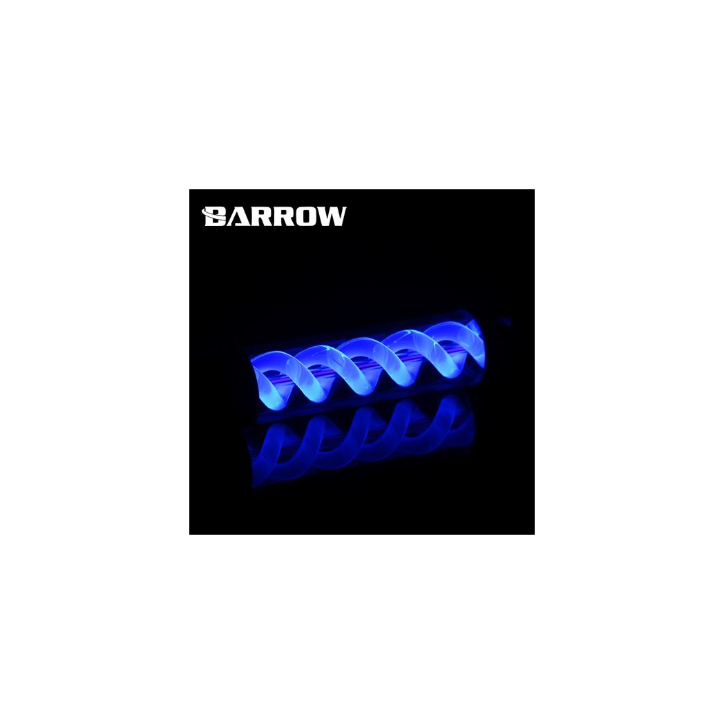 Barrow T-Virus Acrylic Blue Helix Reservoir 305mm - Black