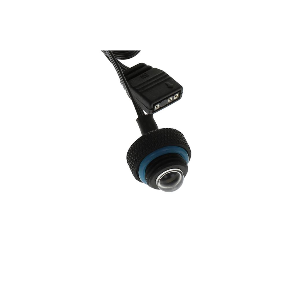 XSPC G1/4, 5V 3Pin aRGB LED Blank Plug - Matt Black