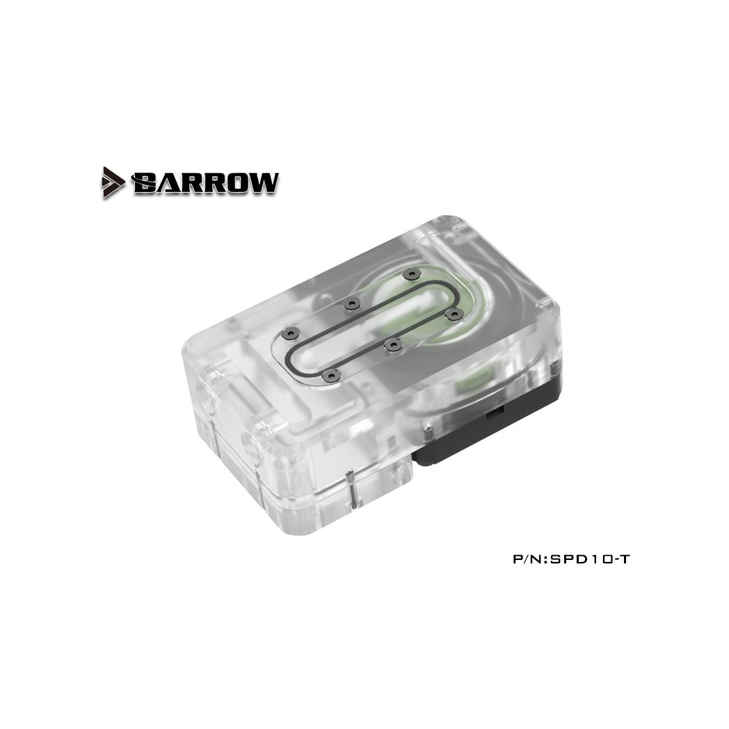 Barrow SPD10-T DC12V 10W PWM Mini Pump Reservoir - Black