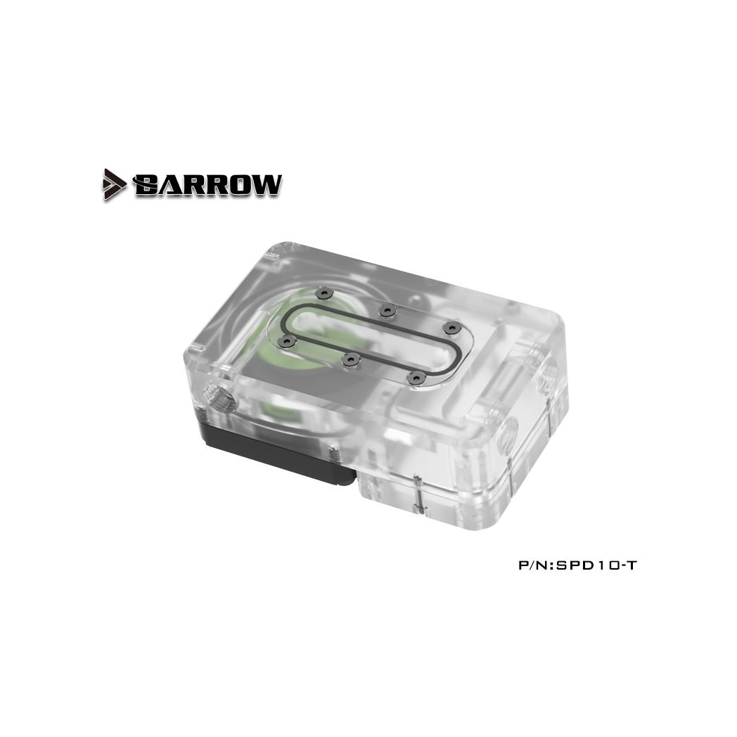 Barrow SPD10-T DC12V 10W PWM Mini Pump Reservoir - Black