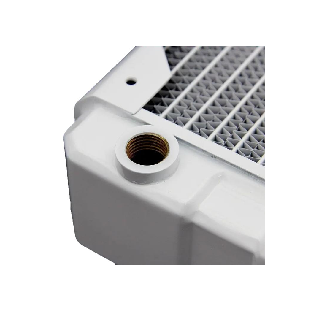 Black Ice Nemesis GTX 120 Radiator - Satin White