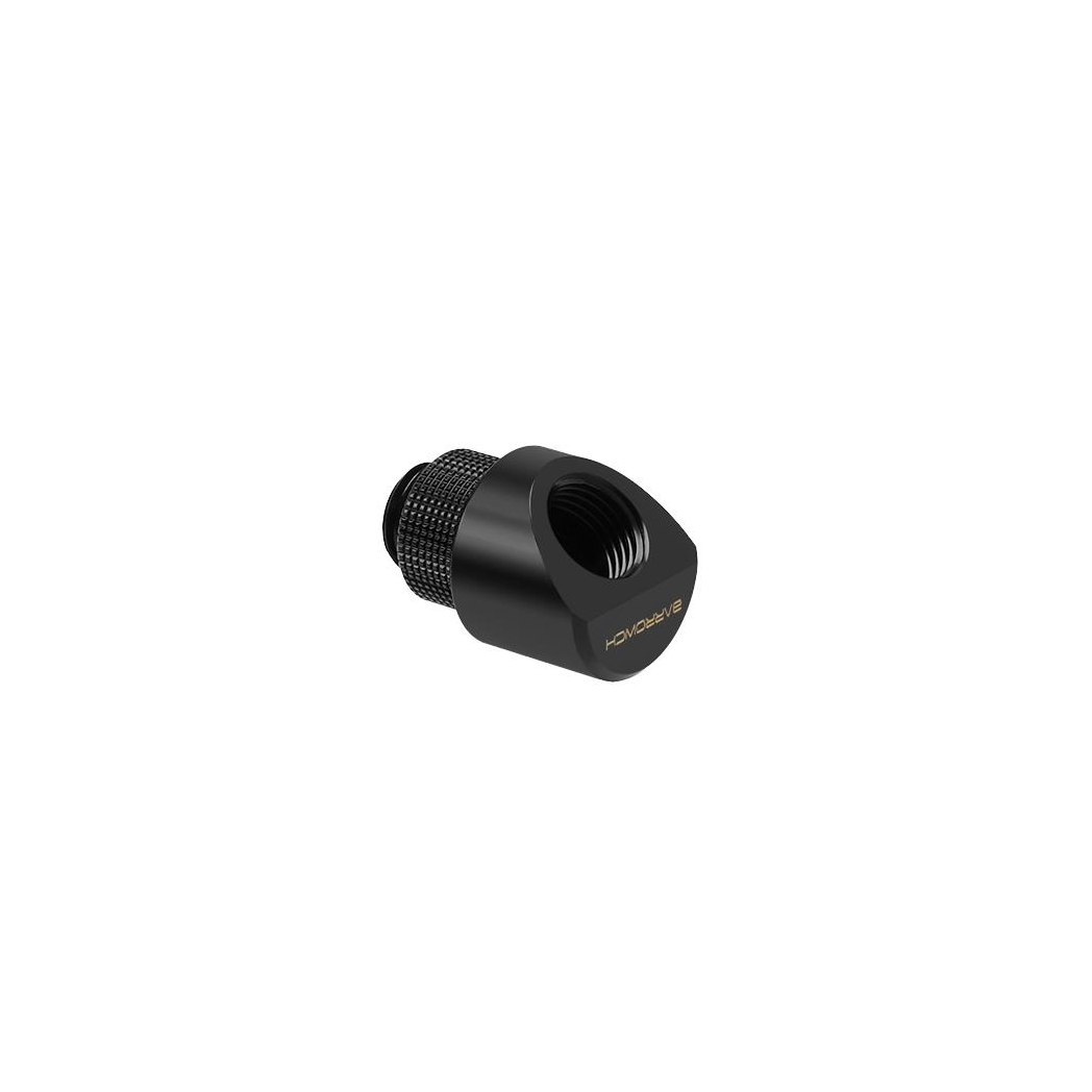 BarrowCH G1/4 Male Rotary to Smooth 45 Degree Female Angle - Black