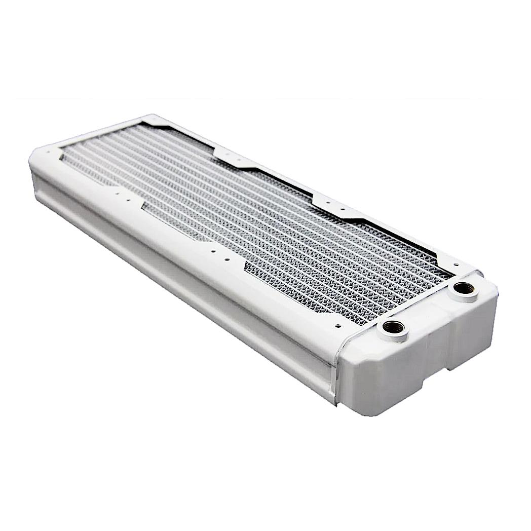 Black Ice Nemesis GTX 360 Radiator - Satin White