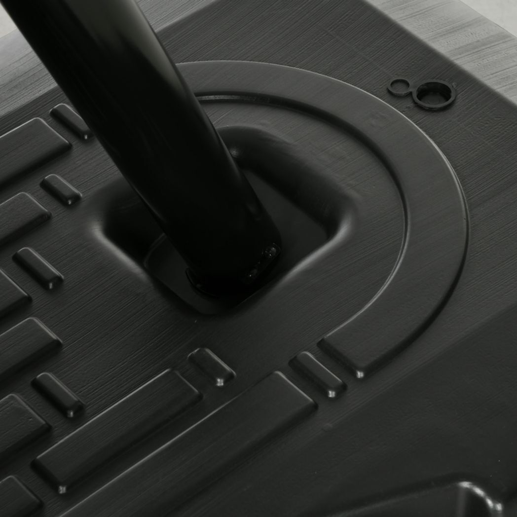 Adjustable Basketball Hoop with Weighted Base, Wheels, 2.4-2.9m