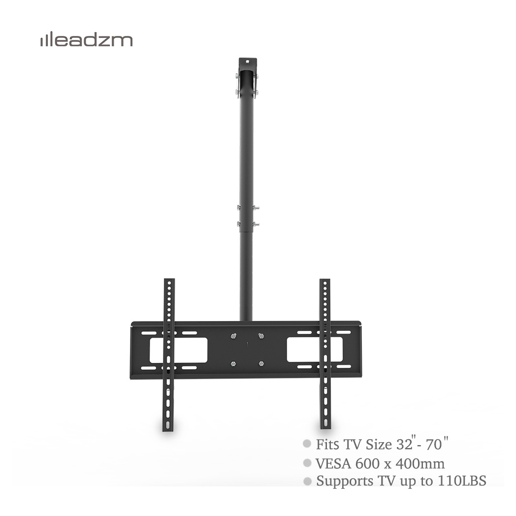 TMC-7006 Ceiling Mount TV Wall Bracket Roof Rack Pole Retractable For 32"-70" Flat Screen