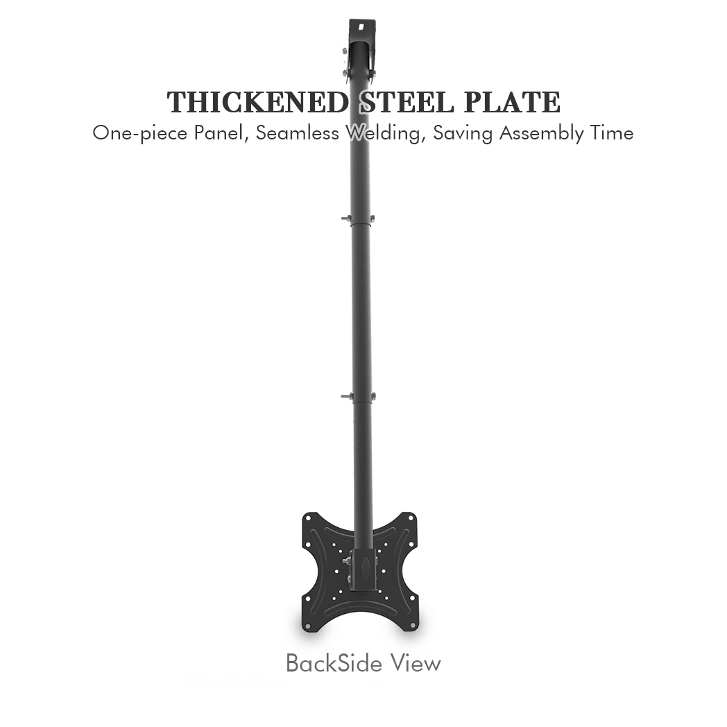 TMC-7004 Ceiling Mount TV Wall Bracket Roof Rack Pole Retractable For 32"-55" Flat Screen