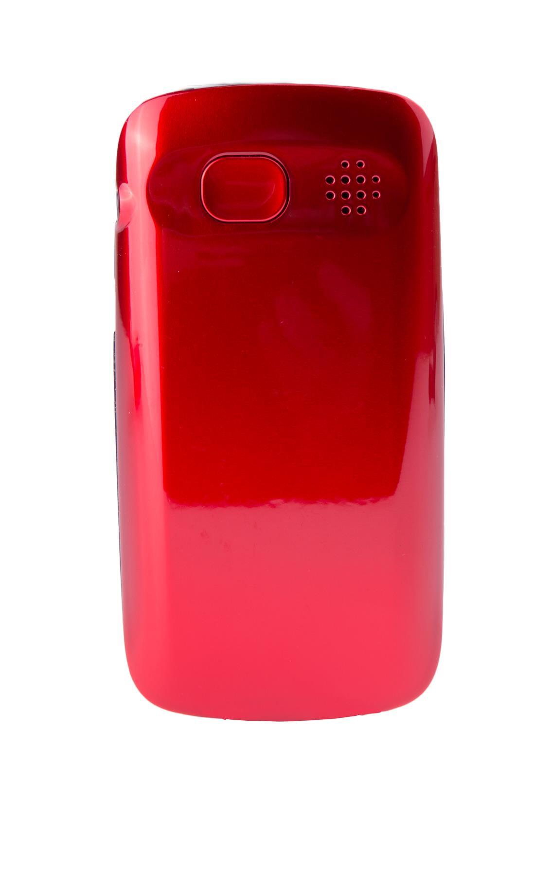 TTfone TT300 Star RED Flip Folding Big Button Senior SOS Emergency Button Mobile Phone with Vodafone PAYG Sim Card