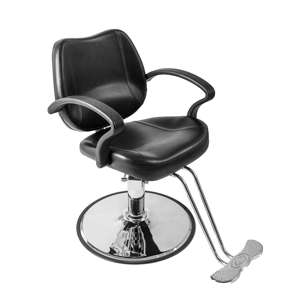 8801 Woman Barber Chair Black
