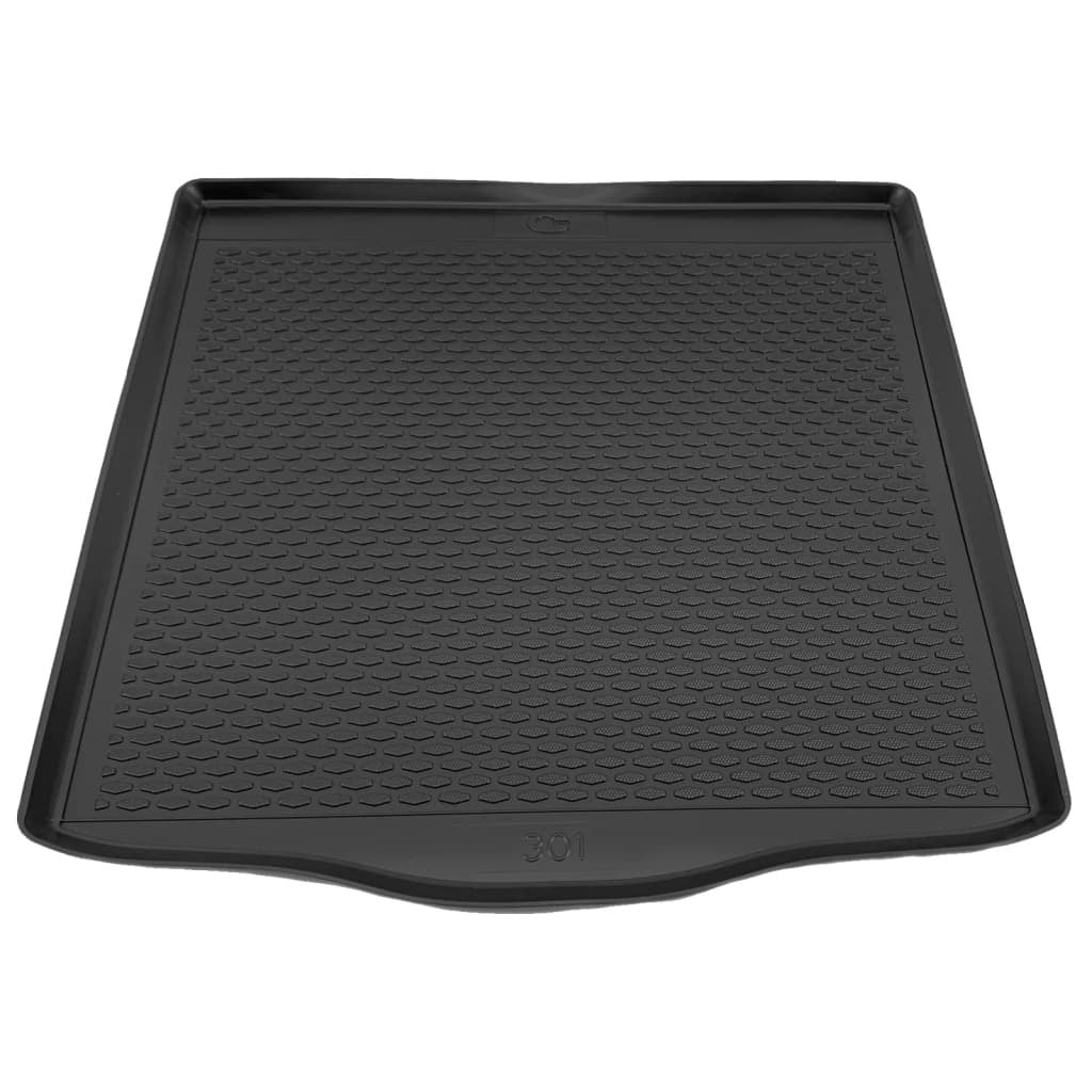 Car Boot Mat for Peugeot 301 (2012-) Rubber