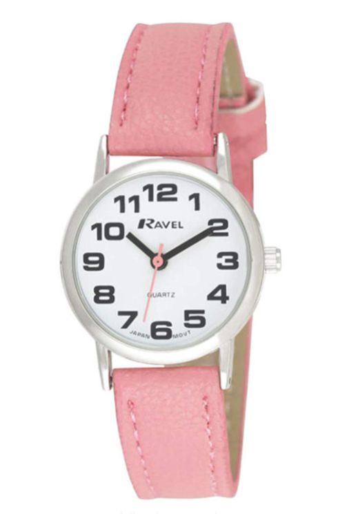 Ravel Ladies Classic Strap Watch Pink R0105.13.15LA