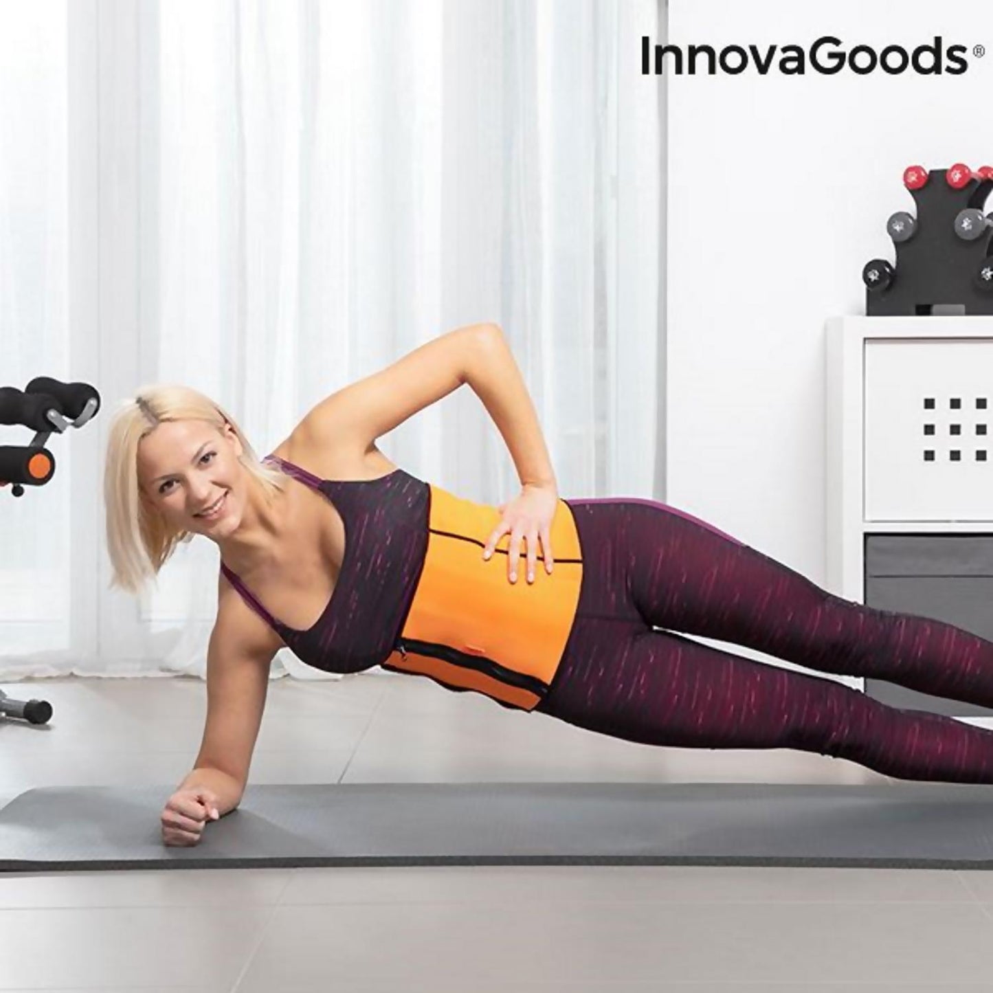 Swidle Sports Sauna Effect Girdle Belt Adults Unisex Adjustable