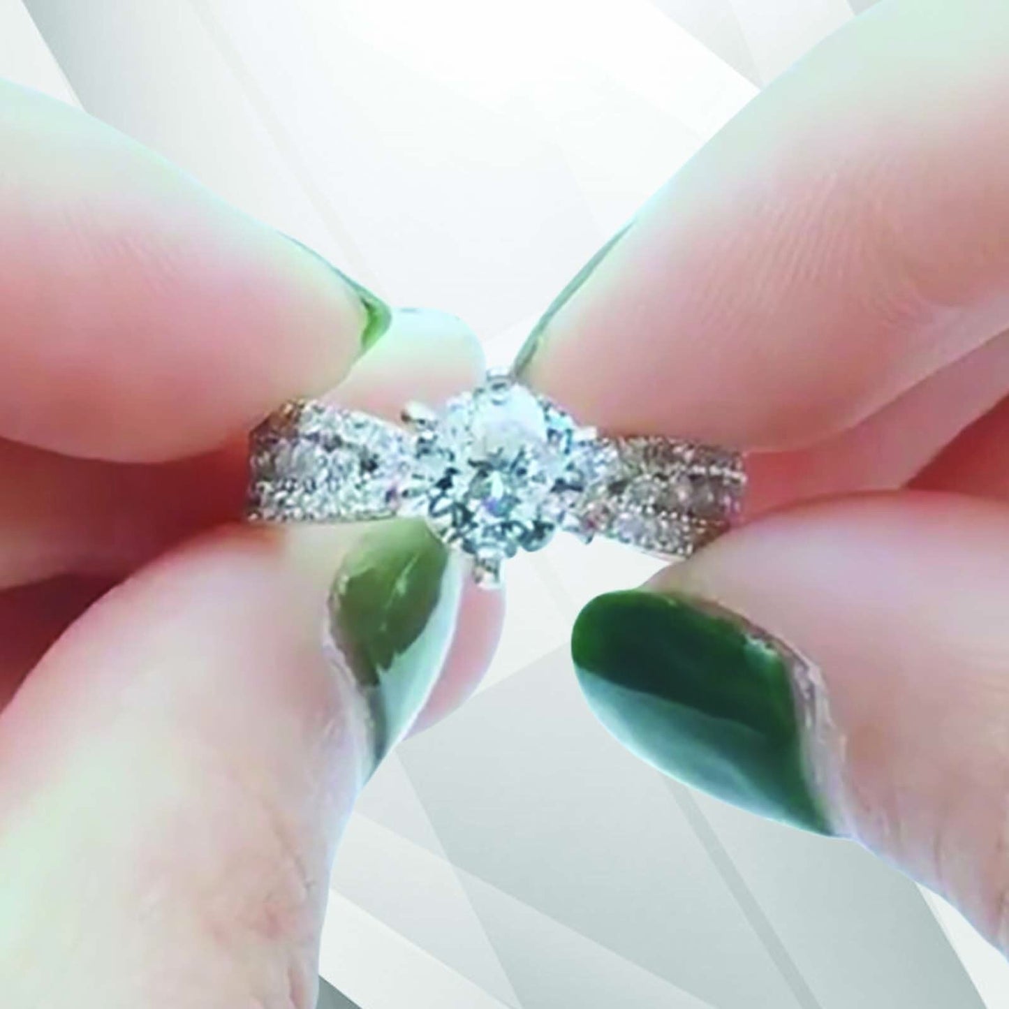2.0Ct Round-Cut CZ Diamond Solitaire Bridal Engagement Ring 18K White Gold Over
