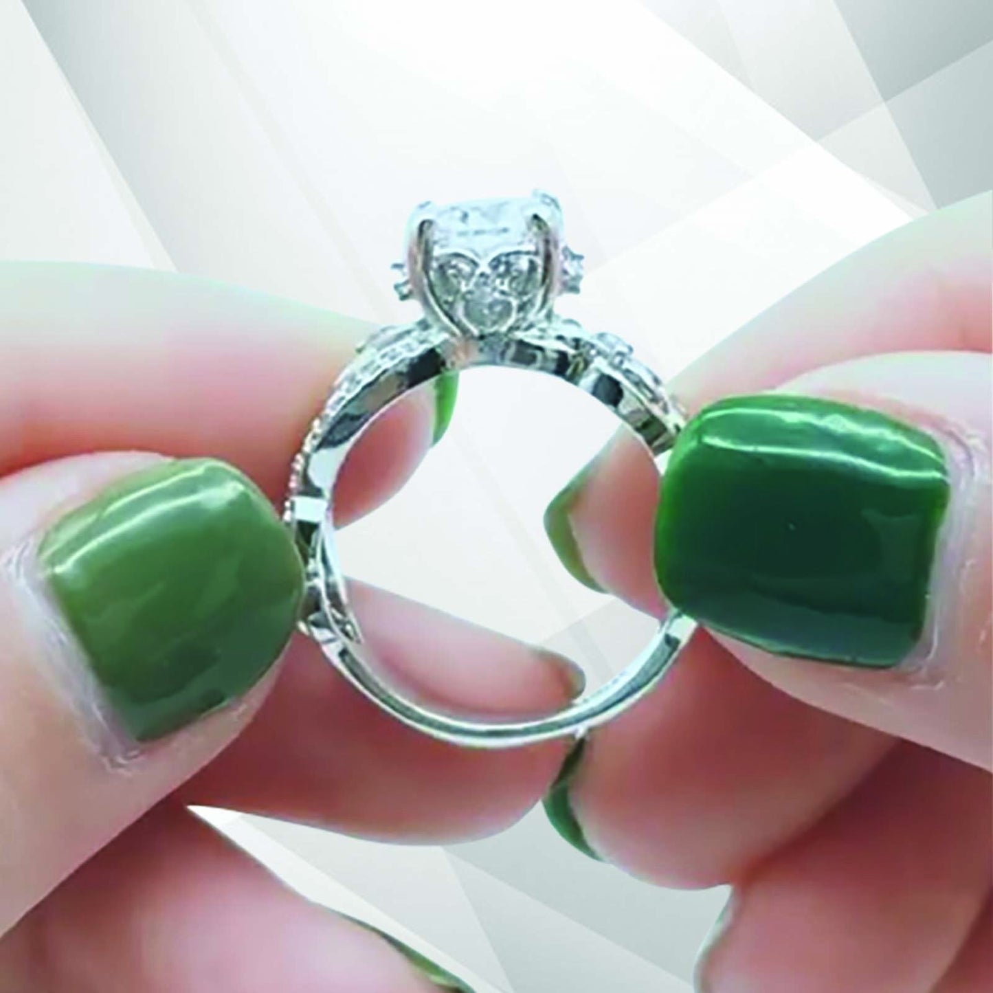 2.50Ct Round Cut Diamond Solitaire Bridal Engagement Ring 18Ct White Gold Over