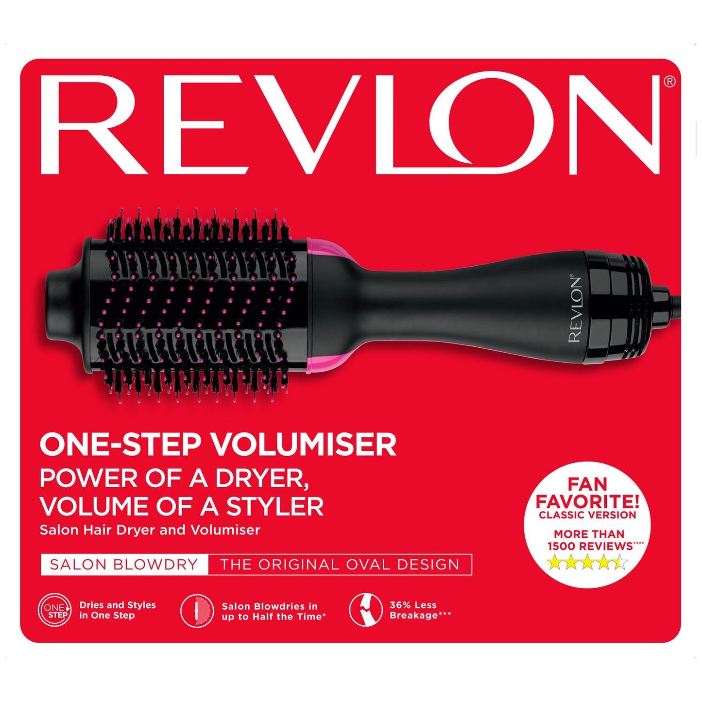 REVLON Pro Collection Salon One Step Hair Dryer and Volumiser