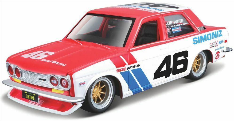 Burago Datsun 510 Bre 1:43 Diecast Model Car