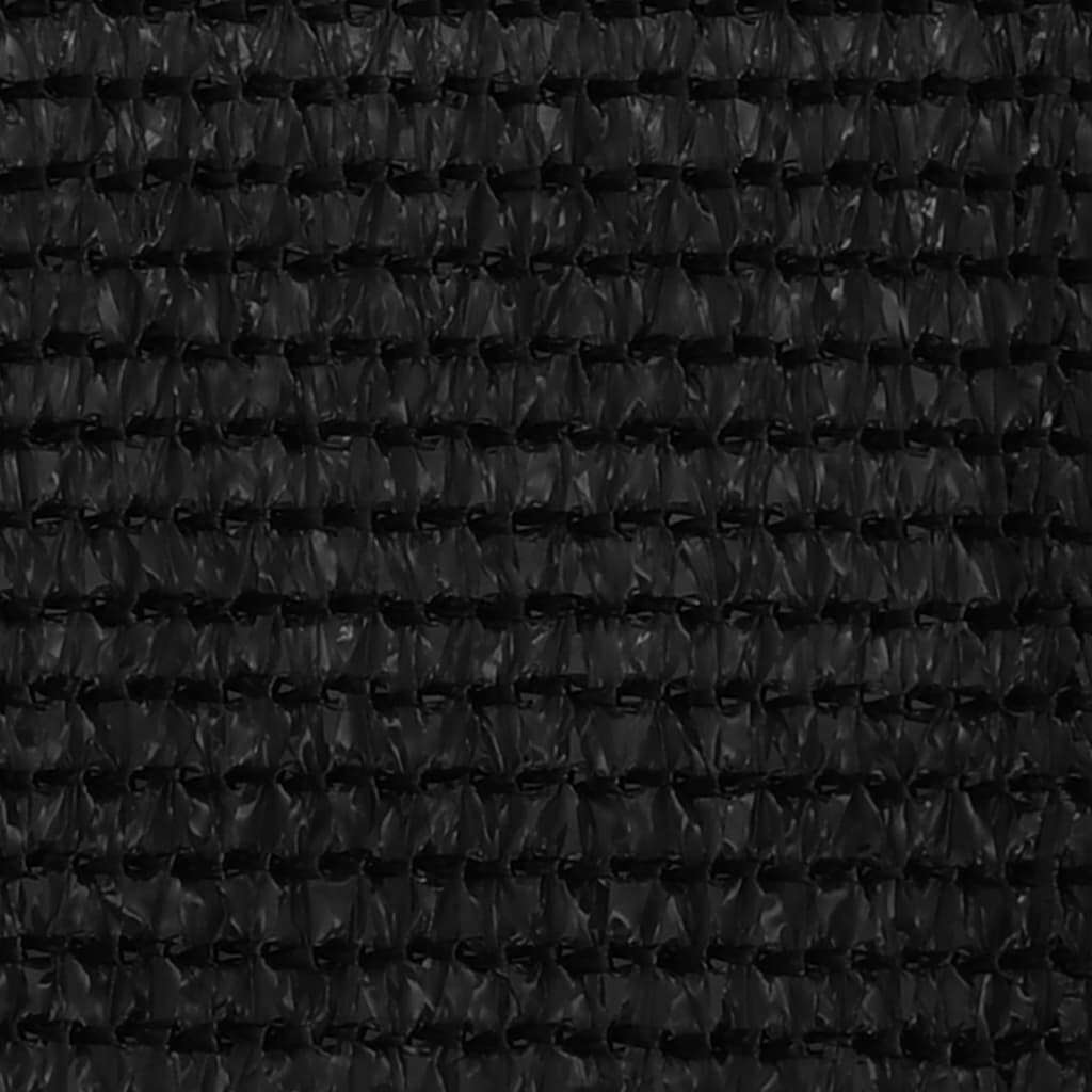 Tent Carpet 400x400 cm Black HDPE