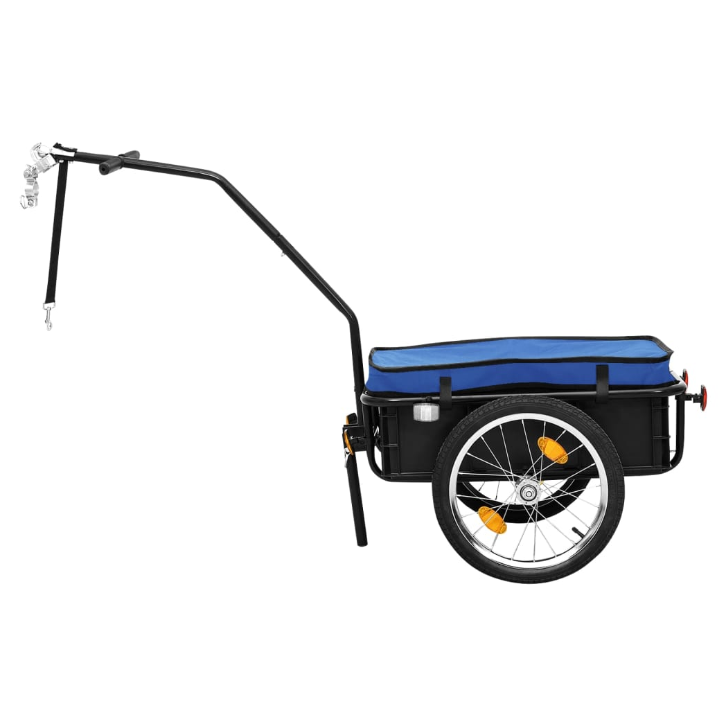 Bike Cargo Trailer/Hand Wagon 155x60x83 cm Steel Blue