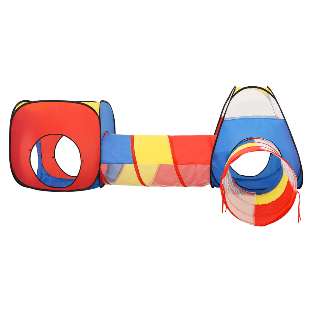 Children Play Tent with 250 Balls Multicolour 190x264x90 cm