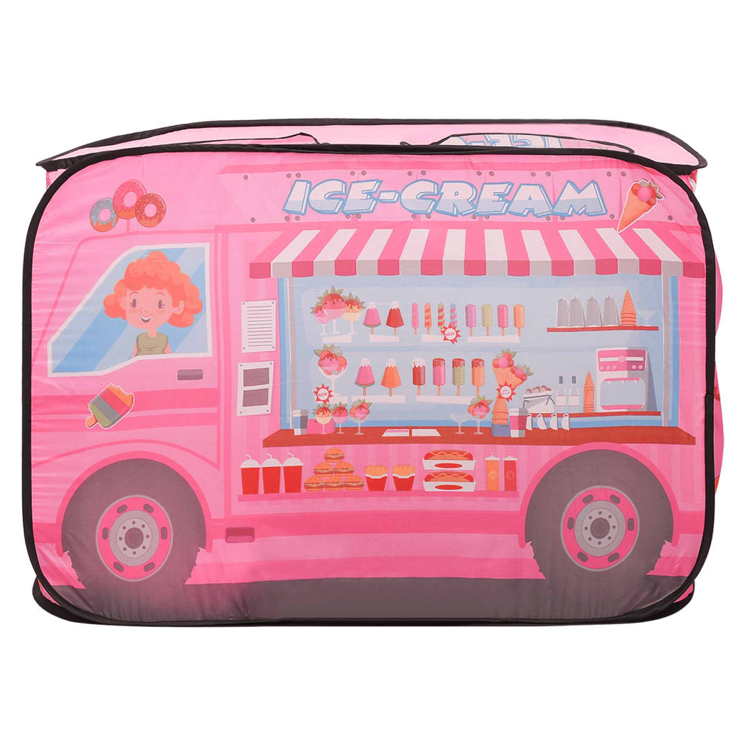 Children Play Tent with 250 Balls Pink 70x112x70 cm