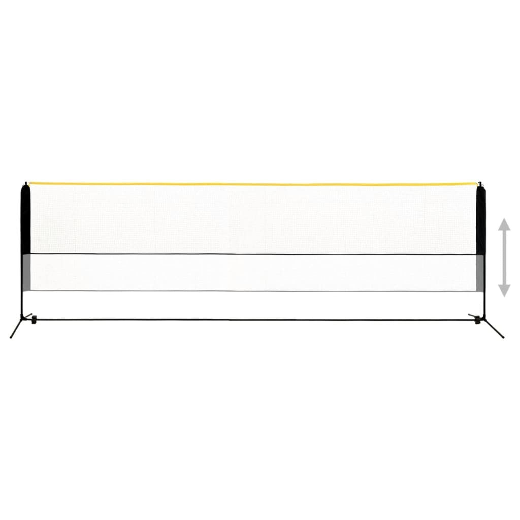Adjustable Badminton Net 500x103x94-158 cm Metal
