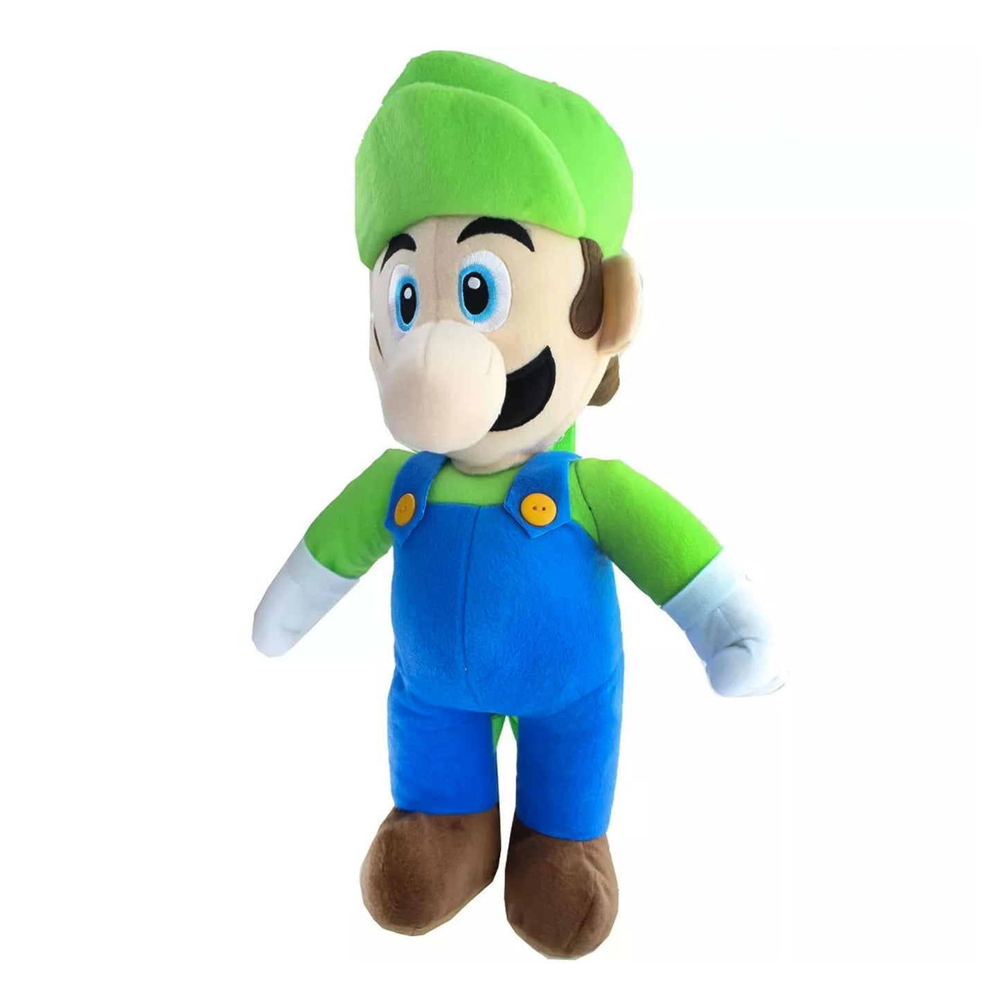 Super Mario Luigi 17 Inch Plush Backpack
