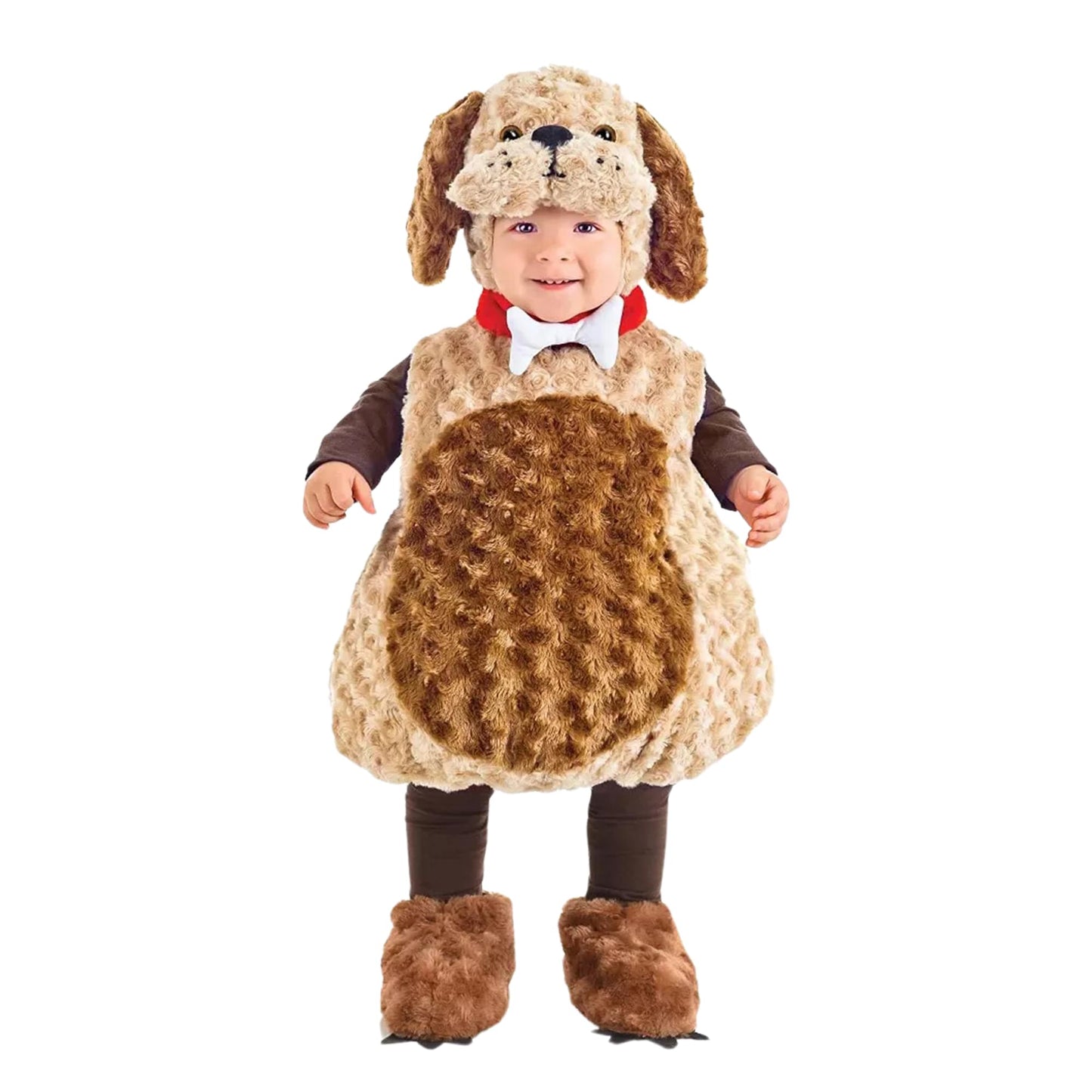 Brown Puppy Belly Babies Toddler Costume | X-Small