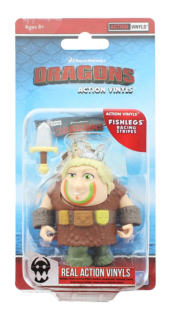 How To Train Your Dragon 3.25" Action Vinyl: Fishlegs (Racing Stripes)