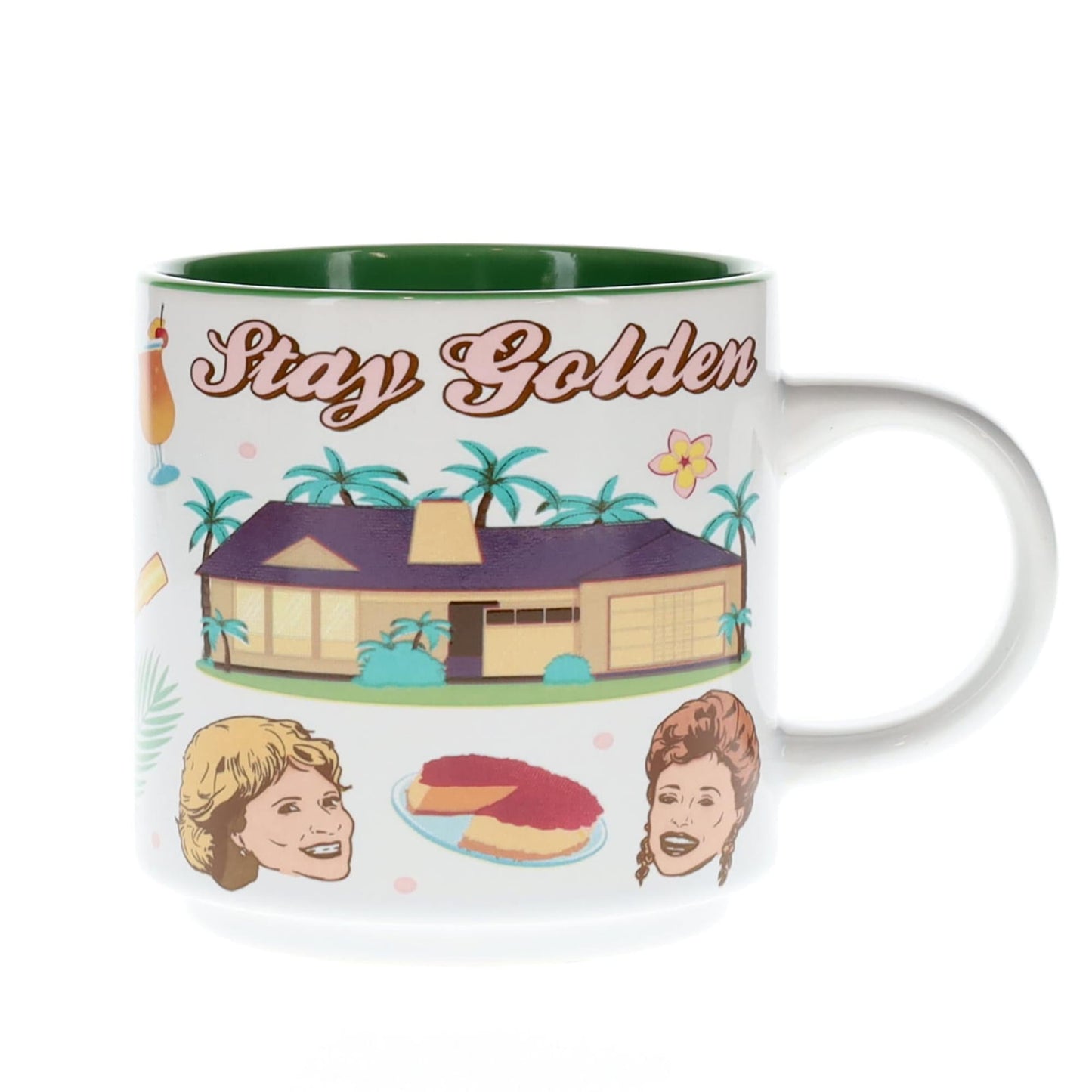 The Golden Girls Icons Ceramic Coffee Mug | Holds 13 Ounces
