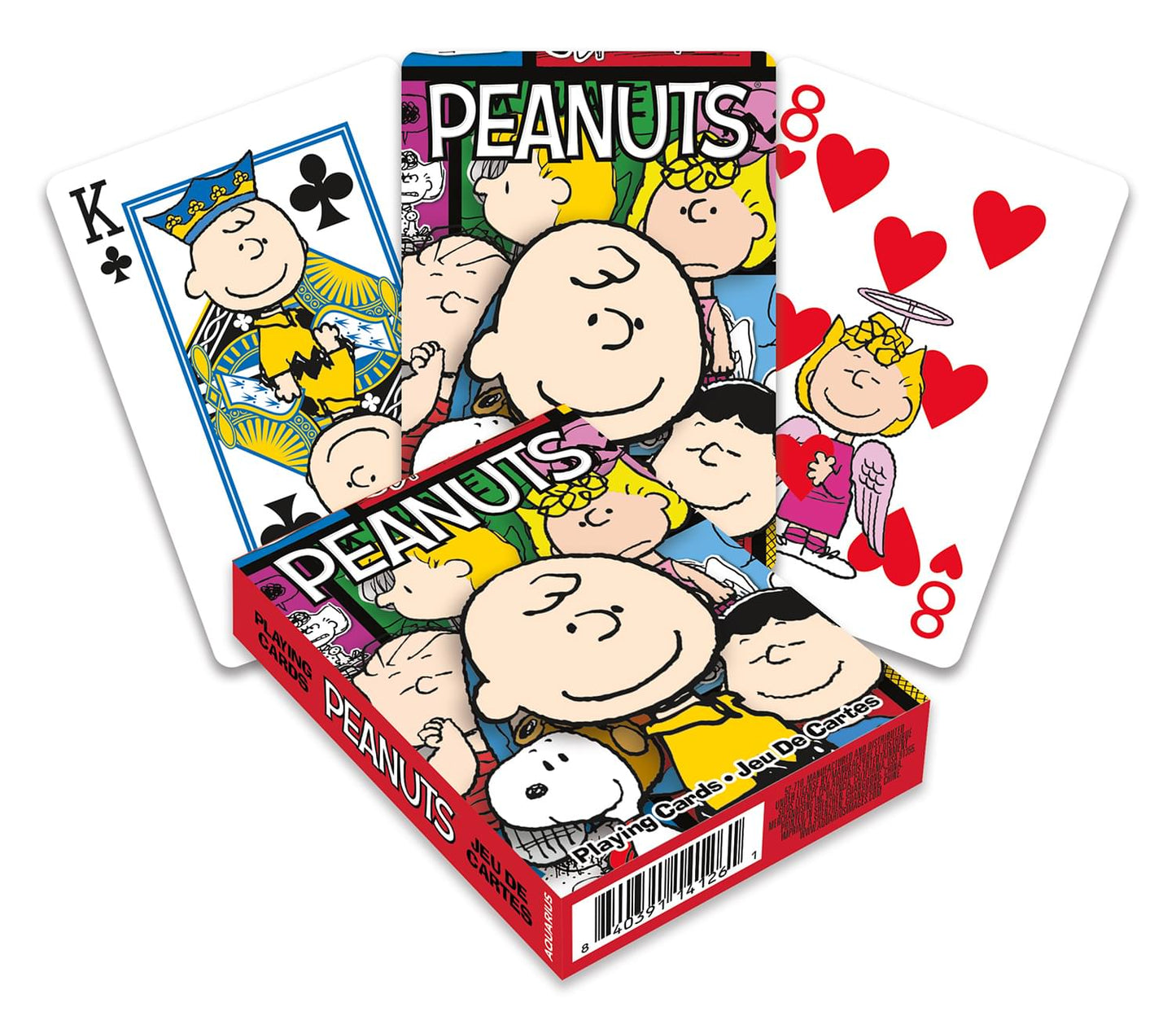 Peanuts Cast Playing Cards | 52 Card Deck + 2 Jokers