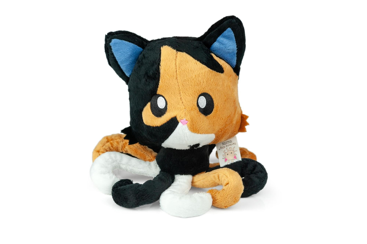 Tentacle Kitty 8 Inch Plush Calico