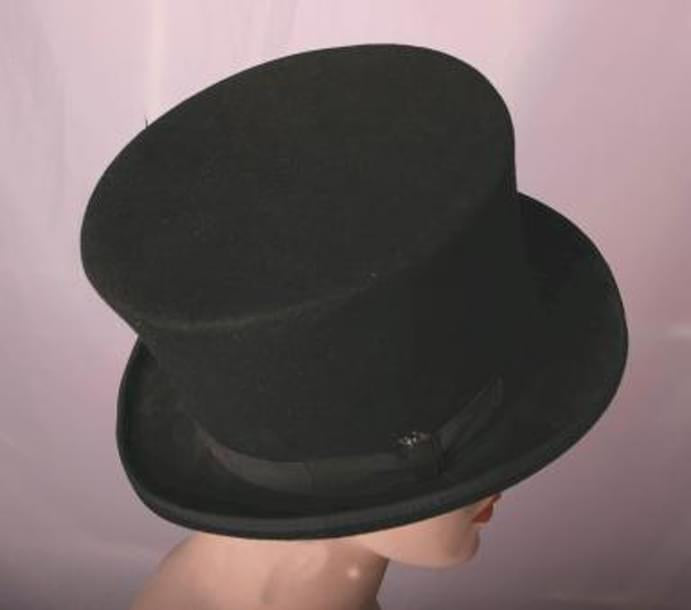 Bell Topper Costume Hat Adult: Black One Size