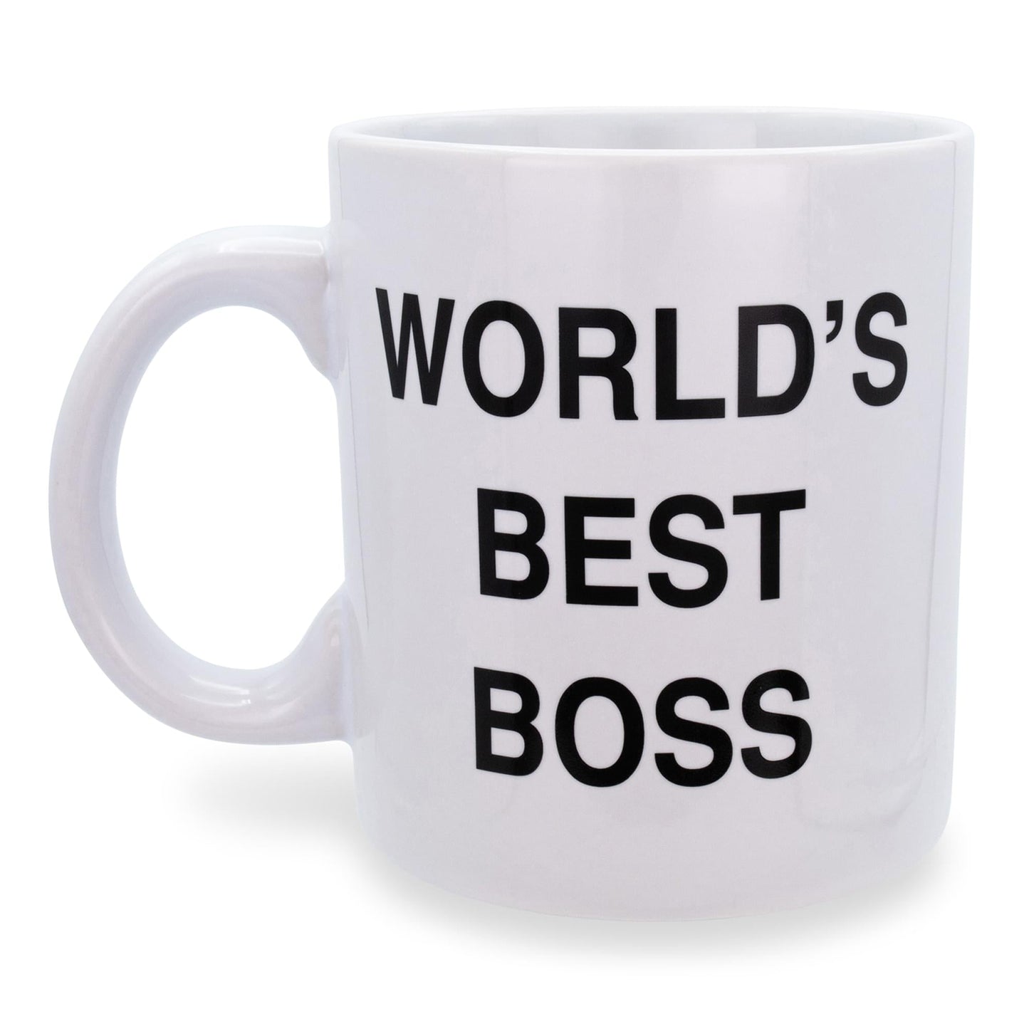 The Office Dunder Mifflin "World's Best Boss" Ceramic Mug | Holds 20 Ounces